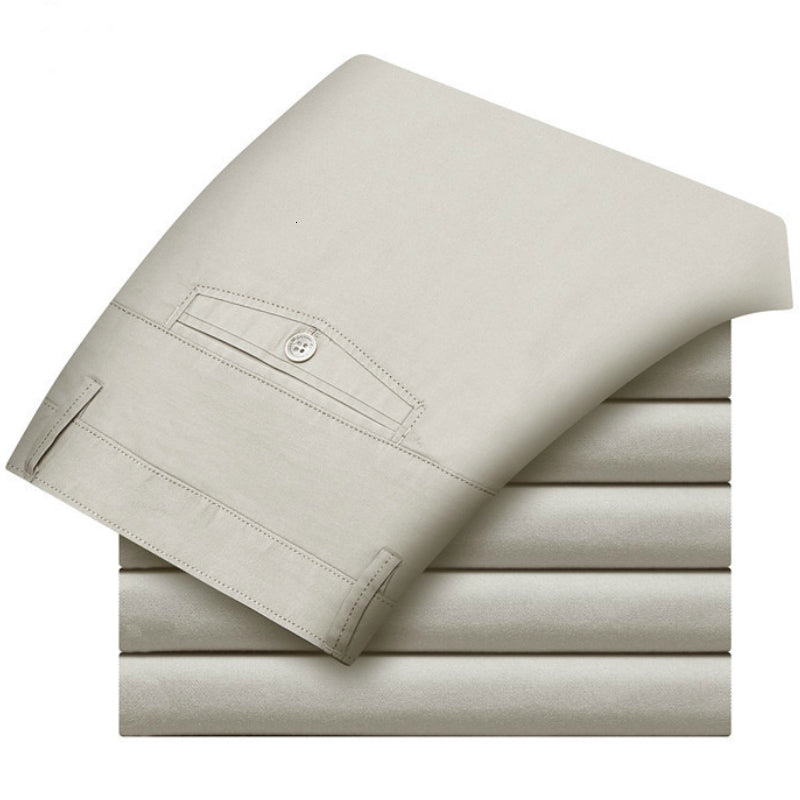 2021 New High Quality Mens Suit Pants Business Casual Long Pant Men Classic Straight Office Formal Trousers Male Plus Size 29-42 6bao