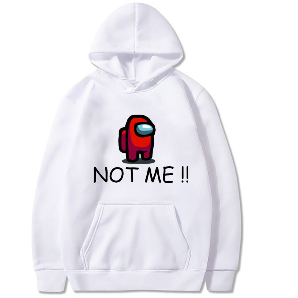 2021 New Oversized Crewneck Sweatshirt Harajuku Among Us Gaming Space Kill Hoodie Men Loose Plus Size Wsdy