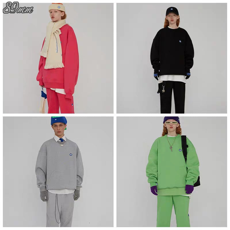 2021 New Adererror Crewneck Streetwear Patch Embroidery Ader Error Sweatshirts Vintage Hoodie Men J0q7