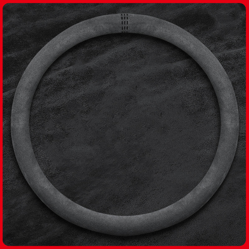 For Lexus ES-NX200-RX-LS-LX-CTGS-NX300 Alcantara suede steering wheel cover auto parts