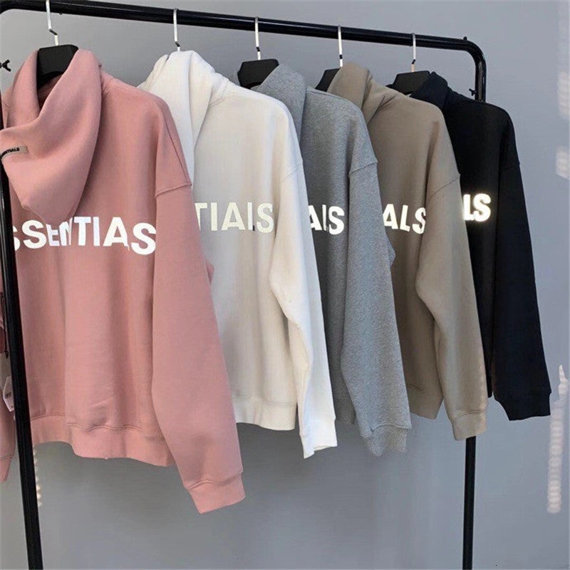 2021 New Embroidery Reflective Fog Essentials Hoodie Men Women 1:1 High Quality Heavy Fabric Hoody Sweatshirts Oversized Pullover Eyi6
