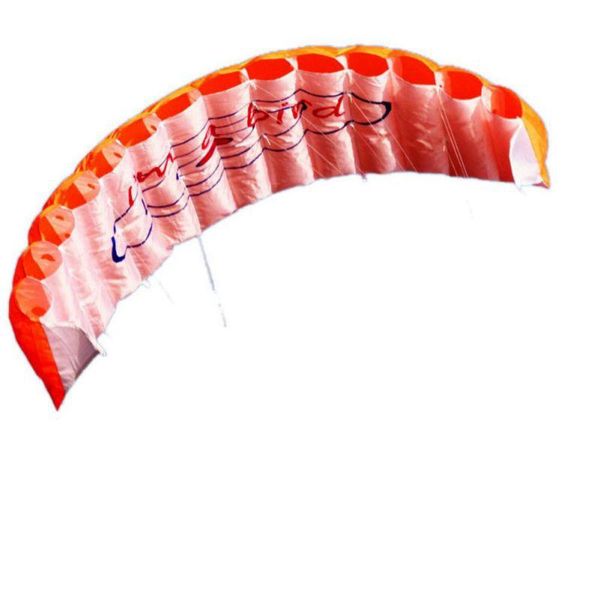 Outdoor Gadgets Parachute Dual Line Stunt Kite Parapente Parafoil Travel Paragliding Fun Sports Power Kitesurf Sport Toy Accessories