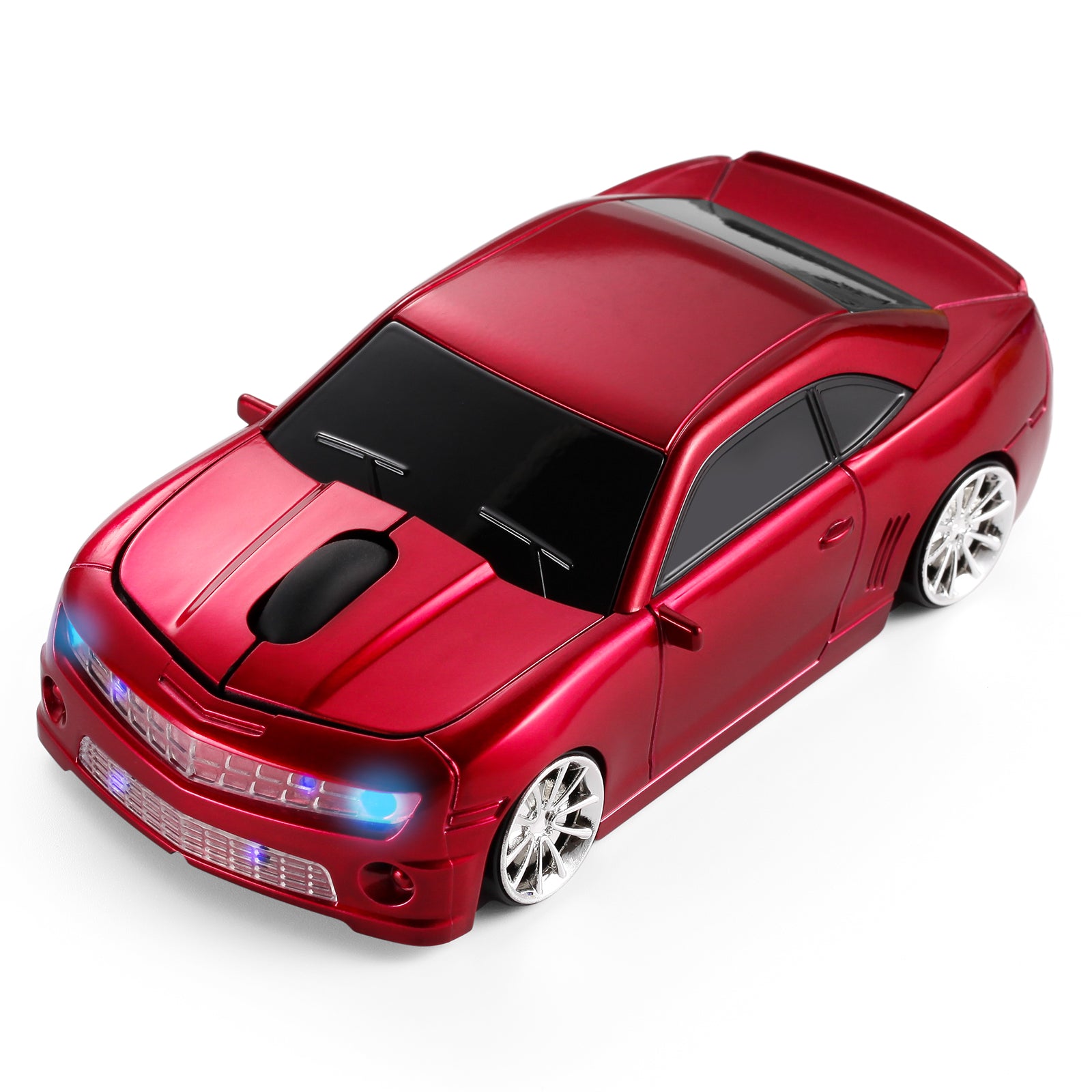 Bai kelong 2.4G car desktop wireless notebook desktop sports car mouse four colors red, blue, yellow and black