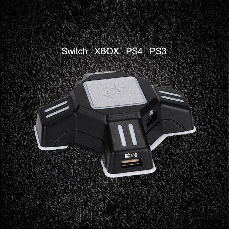 Hot Selling KX USB Game Controllers Adapter Converter Video Game Keyboard Mouse adapter for Nintendo Switch-Xbox-PS5-PS4-PS3
