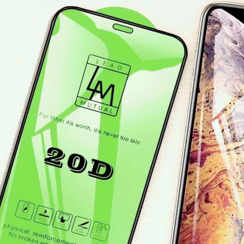 20D Tempered Glass Screen Protector for Iphone 13 12 6.1 Pro Max 6.7 Mini XS 7G 8 plus Anti-fingerprint 9H firm