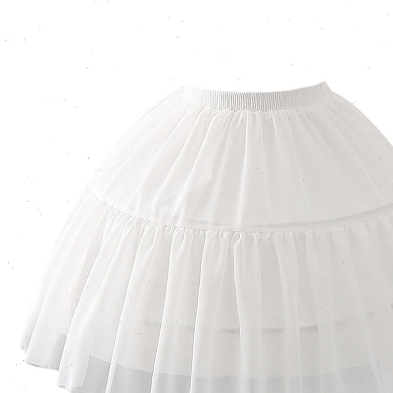 Women Girls Multi Layer Cosplay Skirts Lolita Elastic Waistband Single Steel Loop Bridal Wedding Dress Petticoat