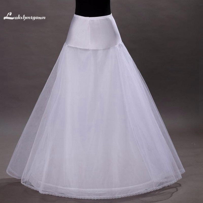 2021 New Arrives 100% High Quality a Line Tulle Bridal Petticoat Underskirt Crinolines for Wedding Yit2