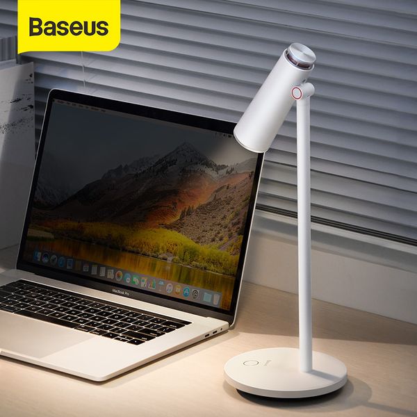 Baseus i-wok Stepless Dimmable Desk Lamp Table Reading light Eye Protection LED USB Rechargeable for Work Study