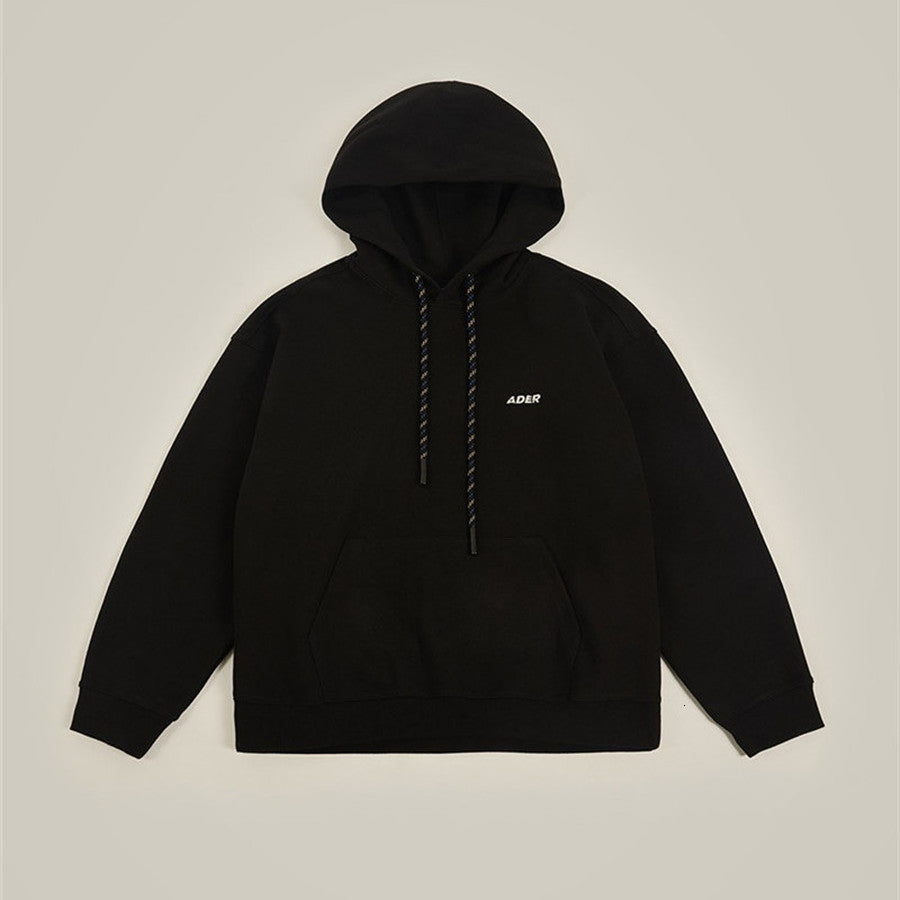 2021 New Fw Embroidery Adererror Hoodie Hooded Men Women Blue Black Ader Error Pullovers Clothes Wcai