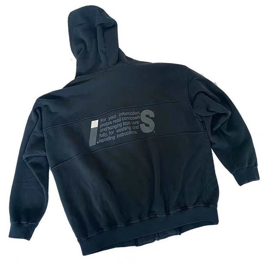 2021 New I.sports Archive Bomber Is Hoodie Men Women 1:1 Oversize Pullovers Foam Print Hoody Onno