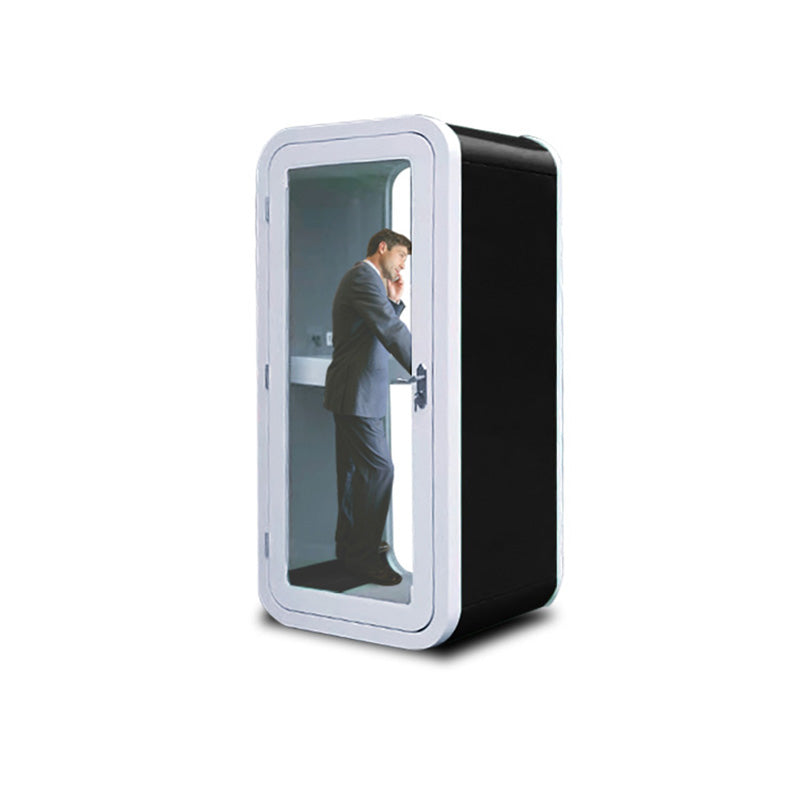Single cabin sound insulation office phone booth with USB charging to adapt to different countries and regions