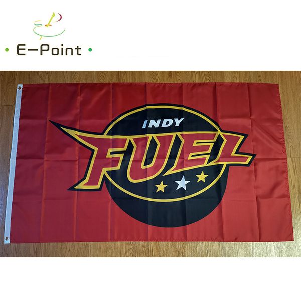 ECHL Indy Fuel Flag 3*5ft (90cm*150cm) Polyester flag Banner decoration flying home & garden flag Festive gifts