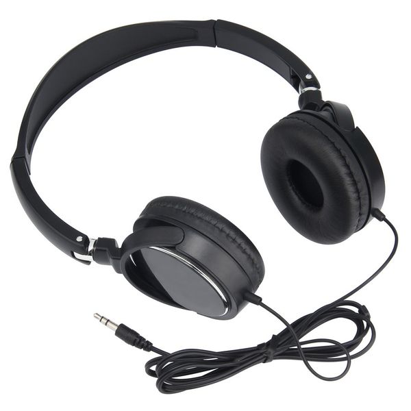 Foldable Wired Gaming Headset Portable 3.5mm Plug Over Ear Earphone Sport Headphone For PC Smart Phone Kids School