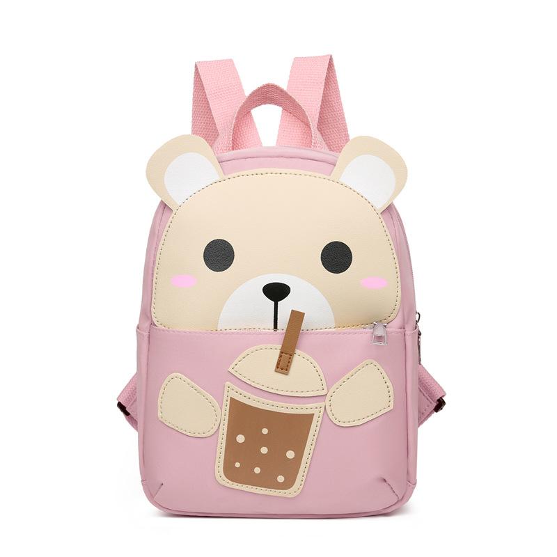 Backpack Arrival Children&#039;s For 2021 Summer Cartoon Litter Bear Modelling Boys And Girls Schoolbag Lightweight Bookbag