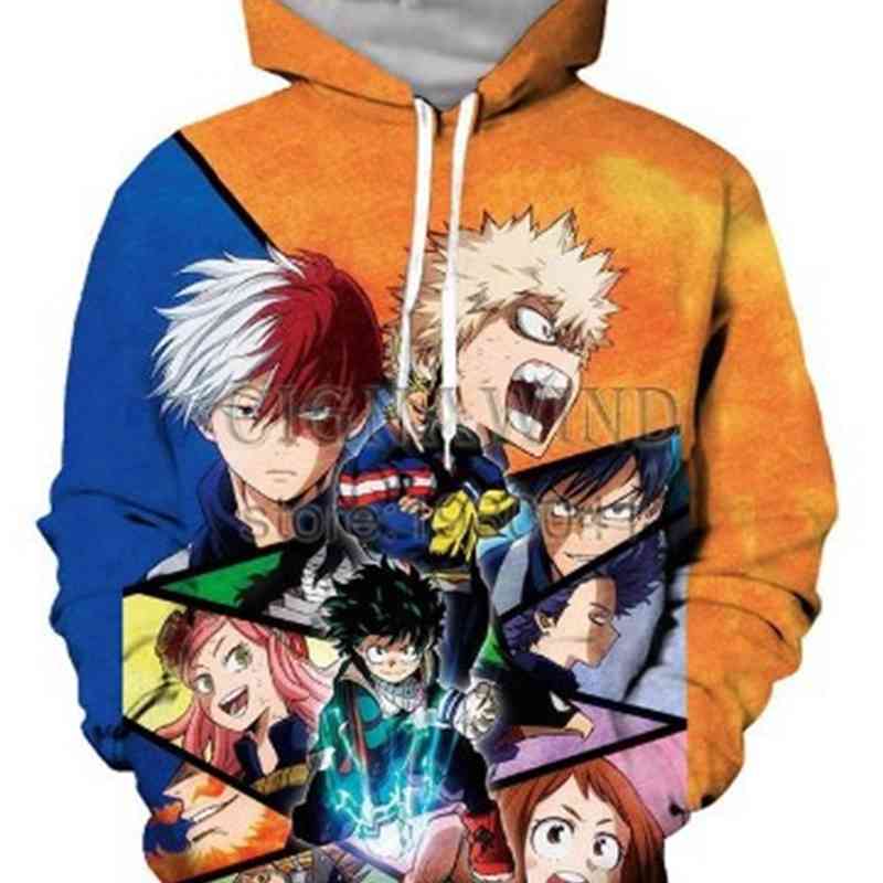 Casual white health cloth zipper hooded ordinary cartoon underwear without collar and liner