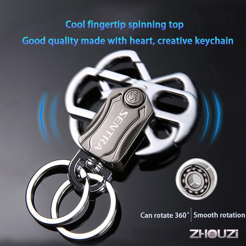 Keychains DIY Multifunction Car Keychain Key Ring Beer Opener Spinner For Nissan Sentra B13 B14 B15 B16 B17 Auto Accessories
