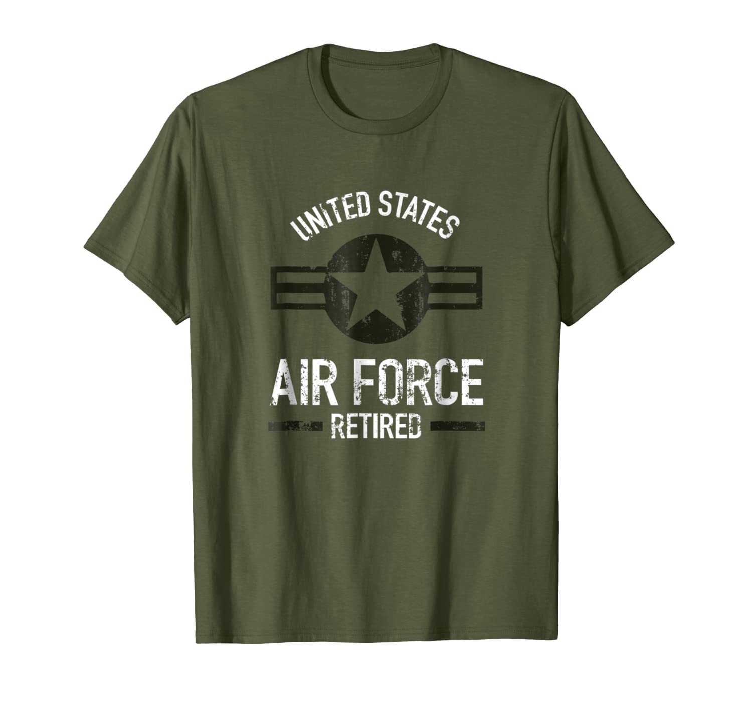 United States Retired Air Force Military Retirement Shirt