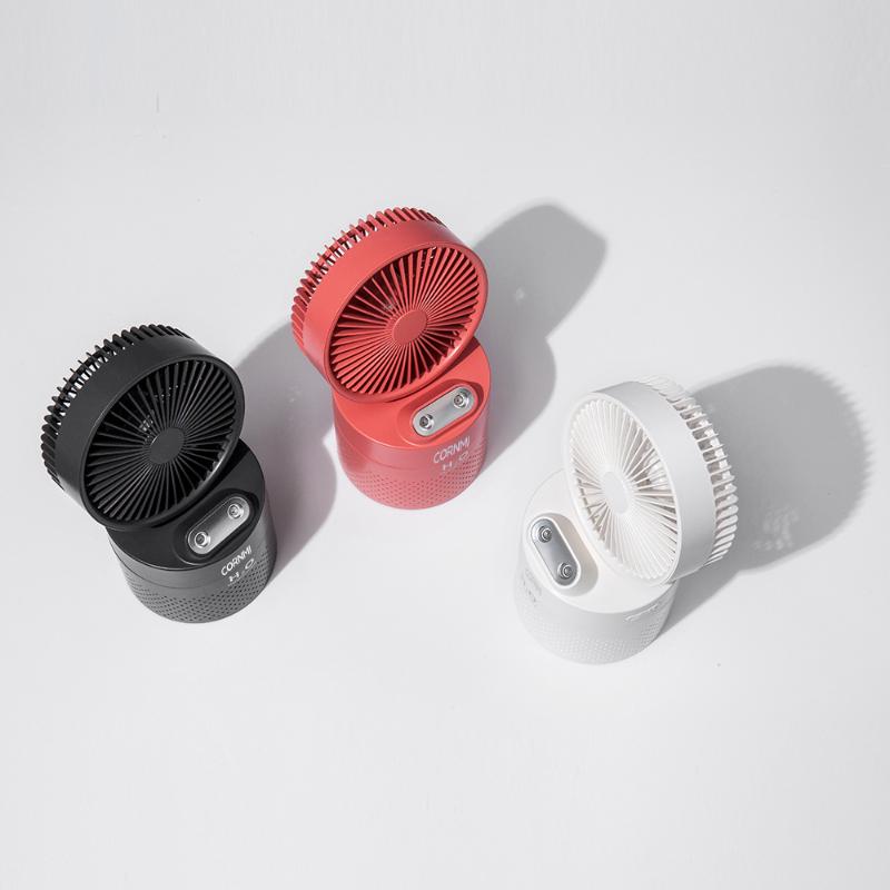 Humidifiers Cornmi 1L Wireless Electric Multifunctional Air Humidifier Purifier USB 4000mAh Desktop Cooler For Household Bathroom