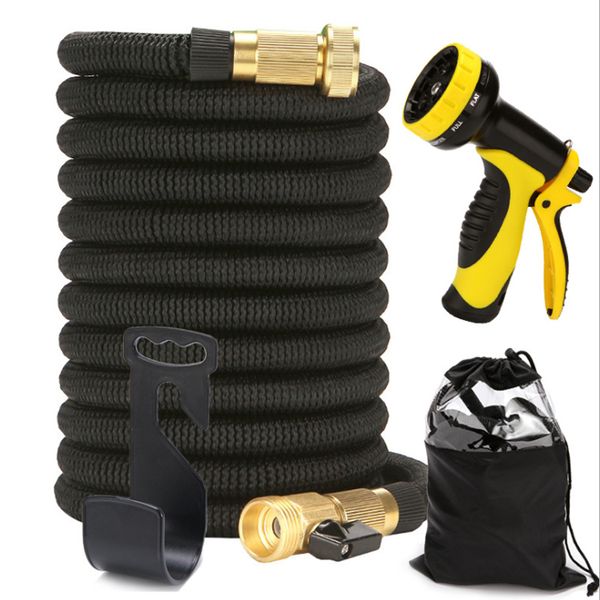 Portable Watering Equipments Adjustable Garden Hoses High Pressure Guns Sprinkler Nozzles Water Spray Gun Car Wash Hose Gardens Waters Nozzl