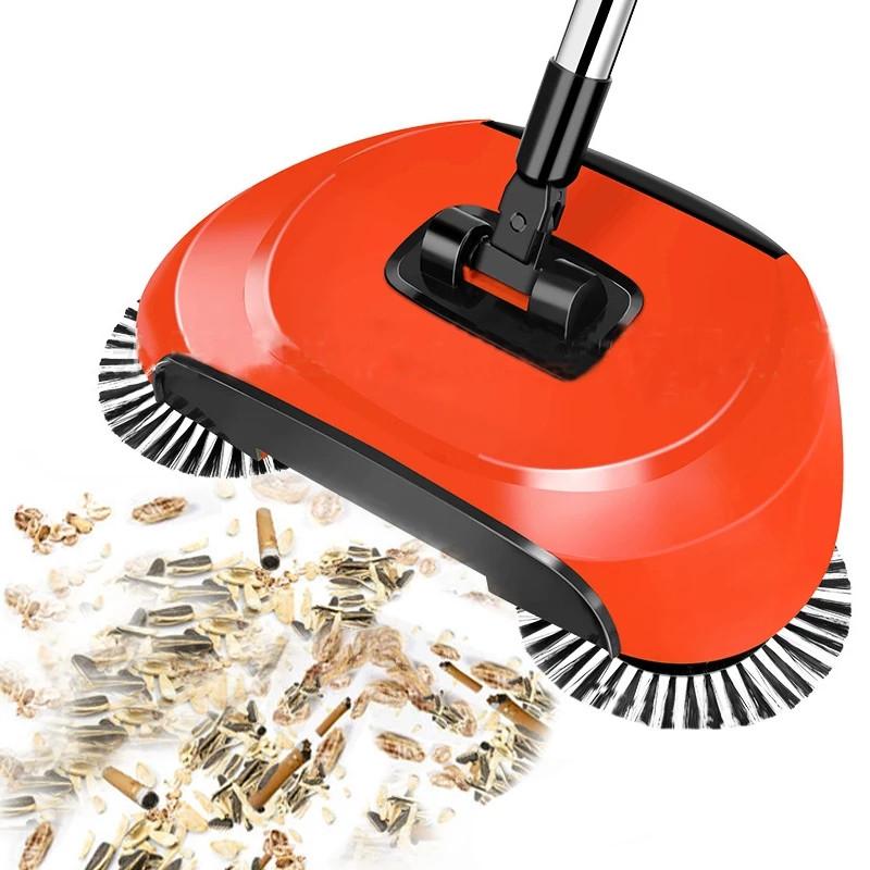 Vacuum Cleaners Sweeping Machine Push Type Hand Magic Broom Dustpan Handle Household Cleaning Package Sweeper Mop