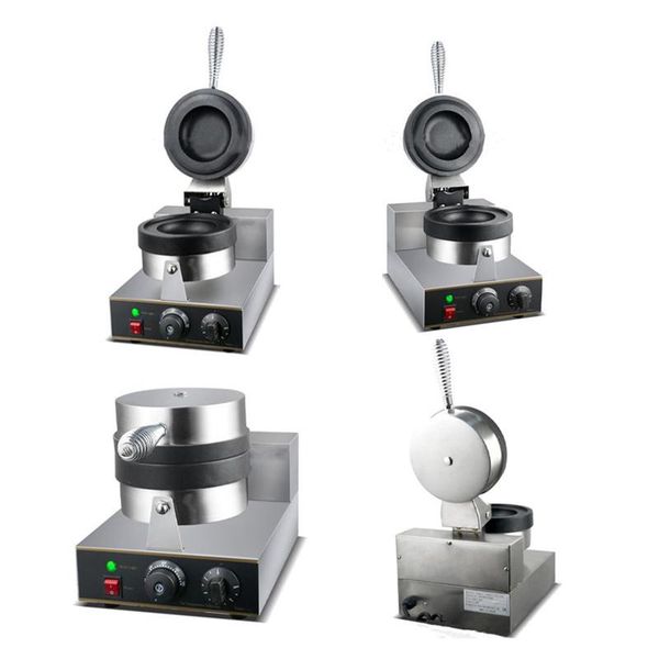 Bread Makers 1300W Ice Cream Warmer Italian Brioche Maker Donut Hand Cake Sandwich Commercial Machine 220V Household Breakfast Artifact