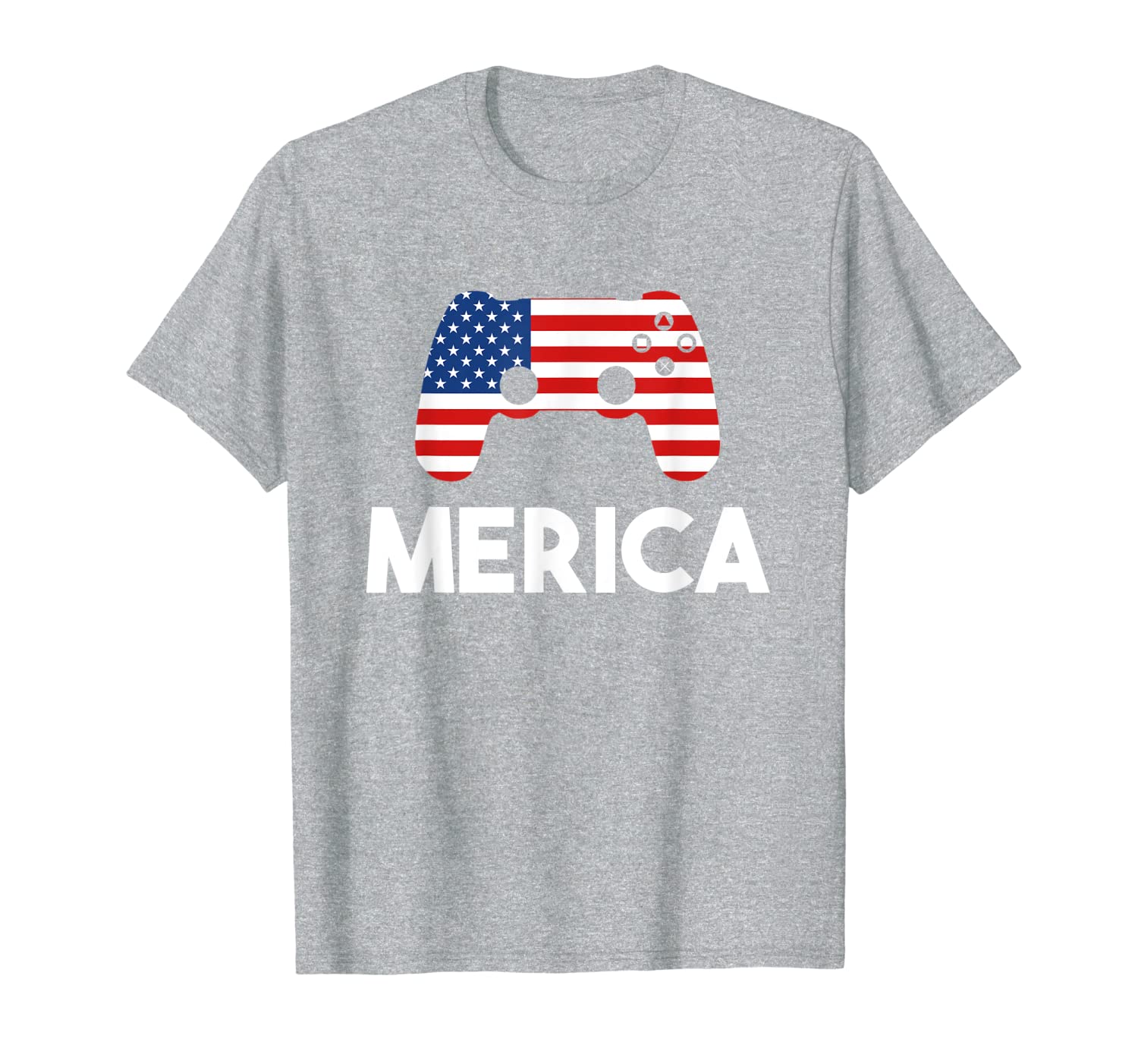 Merica Gaming Controller Mens Tee Shirt