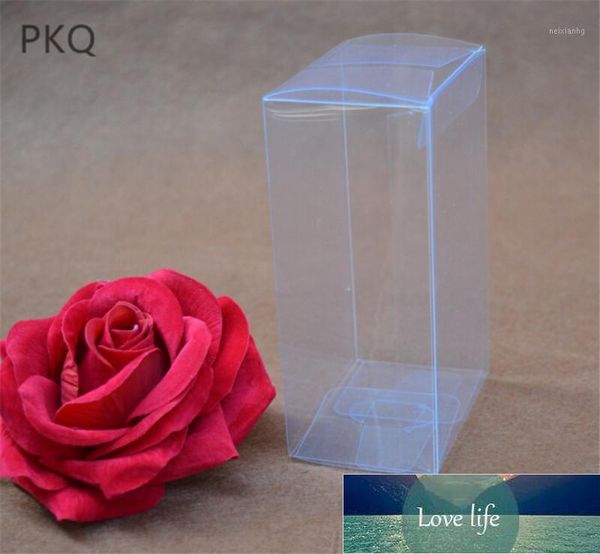 Gift Wrap Transparent Clear Box Plastic PVC Chocolate Boxes Wedding Candy Favor Party Event Decoration