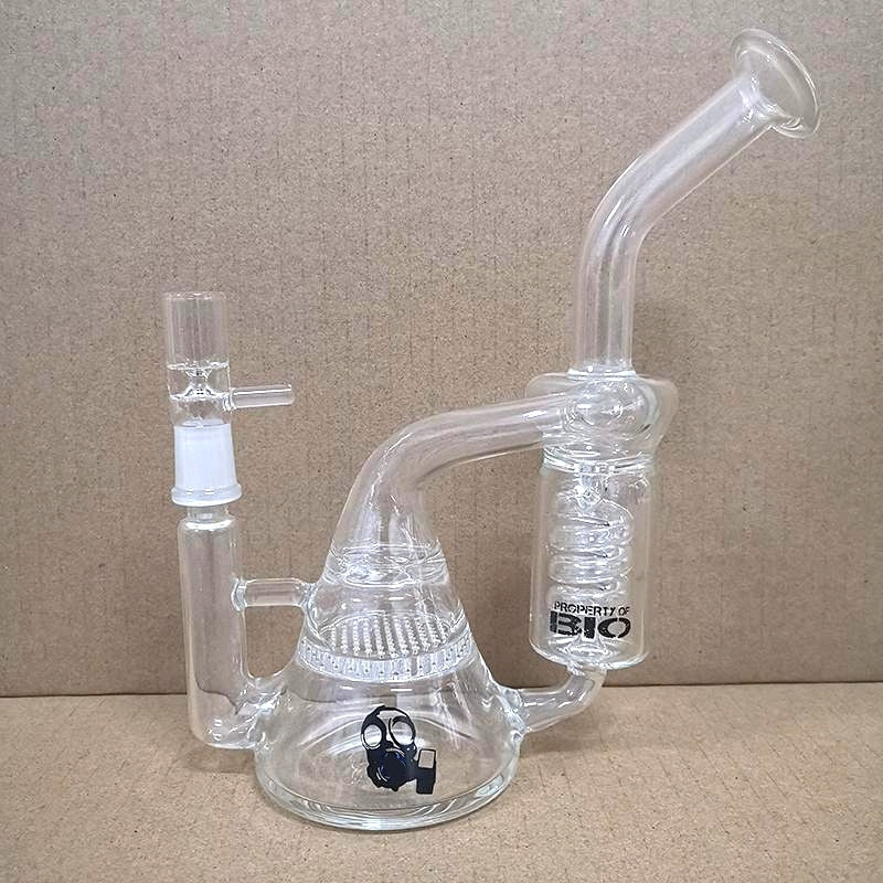 Hookahs Set Glass Bongs Clear Thick Bong with Birdcage Perc Recycler Oil Rigs Build a Bong