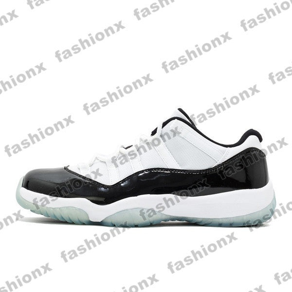 11 11s 25th Anniversary Bred 45 S Men Basketball Shoes Indigo Game Royal Reverse Game Mens Women Sports SneakersG48A