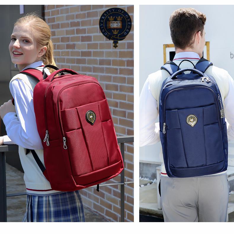 School Bags 2021 University Of Oxford High Quality Waterproof Notebook Backpack Bag Travel For Girls Boys