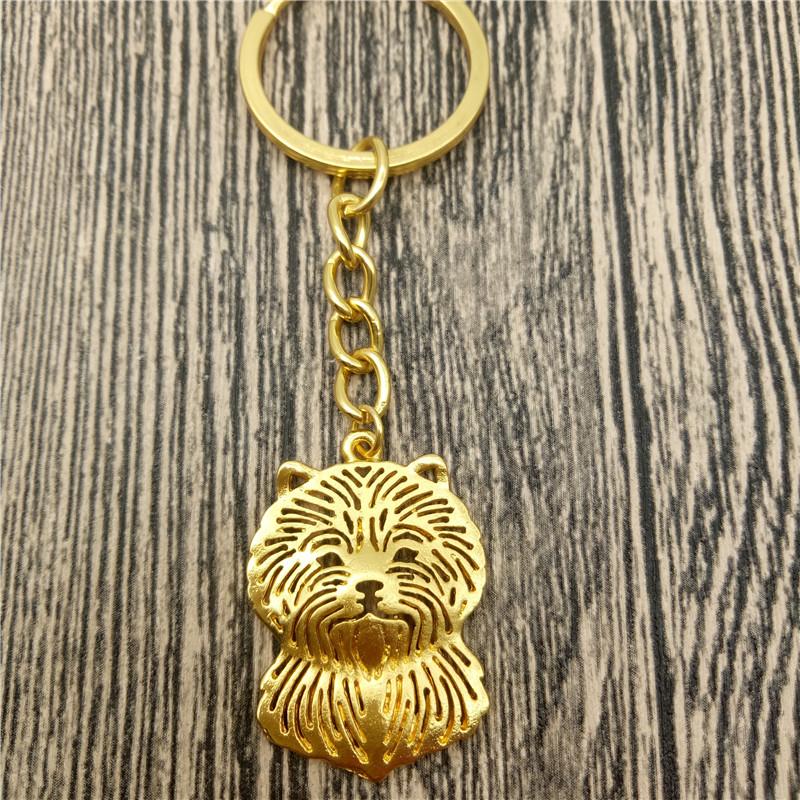 Keychains Cairn Terrier Key Chains Fashion Pet Dog Jewellery Car Keychain Bag Keyring For Women Men