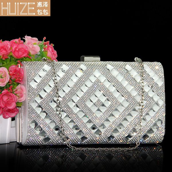Fashion Evening Bag Dinner Glass Flash Diamond Lady&#039;s Hand Bridesmaid Gift