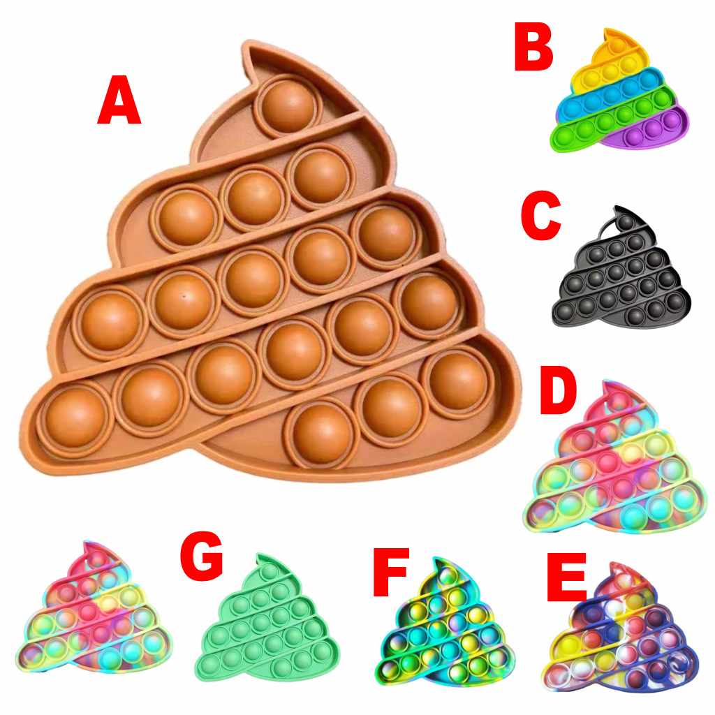 24H ship DHL New Color stool Push Bubble Sensory Fidget Toy Box Squishy Figet Stress Reliever Toys Adult Child Funny Anti Stress CJ28