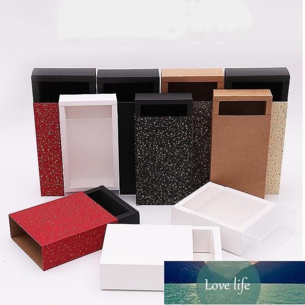 Gift Wrap 20pcs Paper Boxes Drawer Slide Box Colored Christmas For Cookie Party Favor Cardboard Packaging Boxes1 Factory price expert design