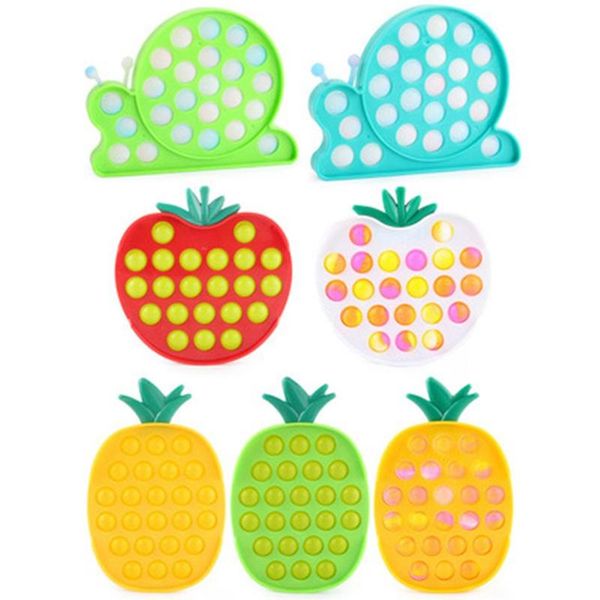 Decompression Fidget Toys Educational Push Bubble Press Plate Sensory Anxiety Stress Reliever Kids Mental Arithmetic Intelligence Novelty &
