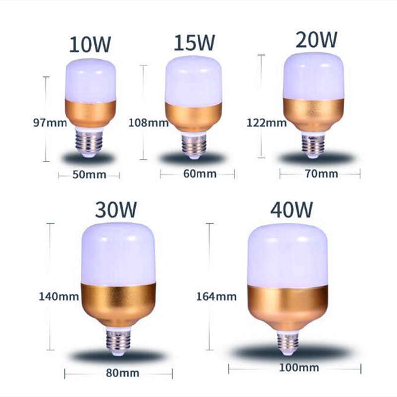 4pcs E27 LED Bulb 220V Leds Lamp Spot Ampoule Light Bulbs Bombilla 5W 10W 15W 20W 30W Lampada SMD2835 Spotlight for Cold White Indoor Home Lighting