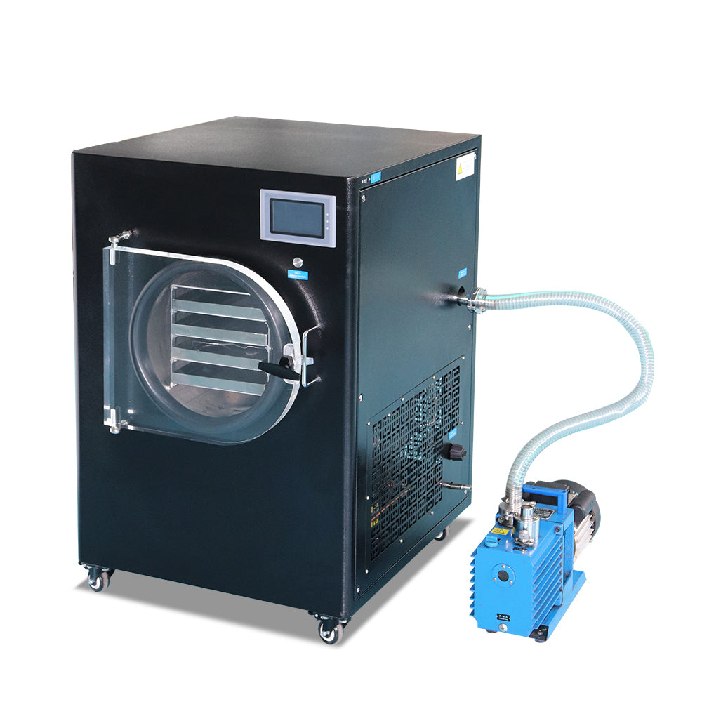 ZZKD FD-04 Vacuum Freeze Dryer 110V-220V with Vacuum-Pump for Removing Water or Other Solvents from The Frozen Samples