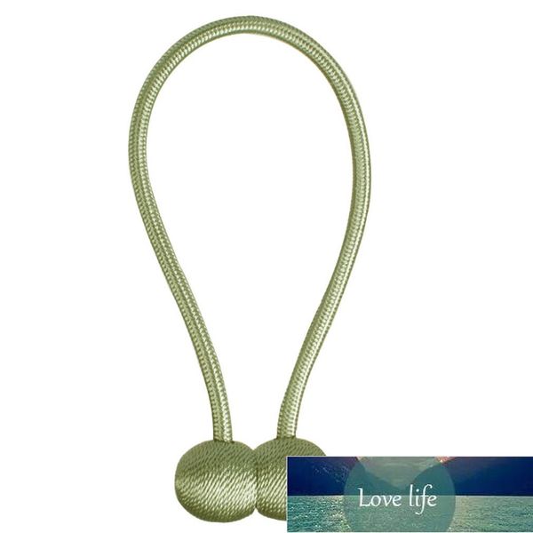 Sheer Curtains Hot 1Pc Magnetic Curtain Tieback High Quality Holder Hook Buckle Clip Curtain Tieback Polyester Decorative Home Accessorie