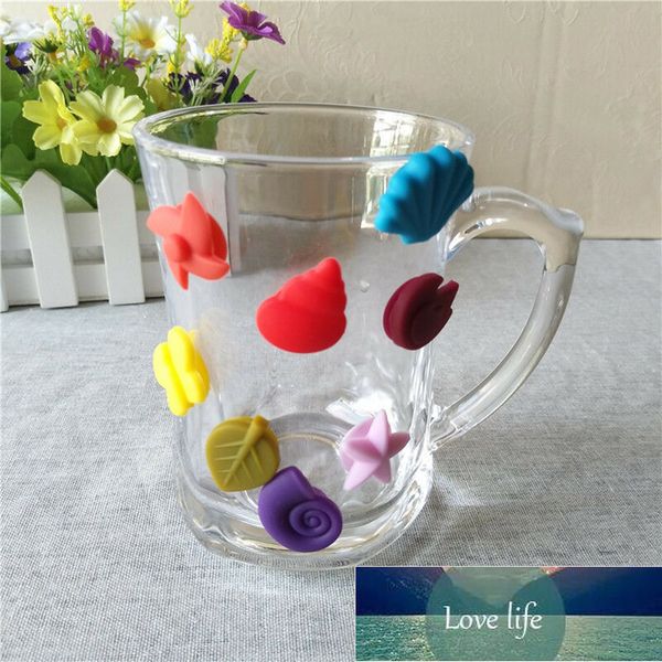 8Pcs-Set Party Dedicated Animal Suction Cup Wine Glass Silicone Label Wine Glasses Recognizer Marker Party Supplies