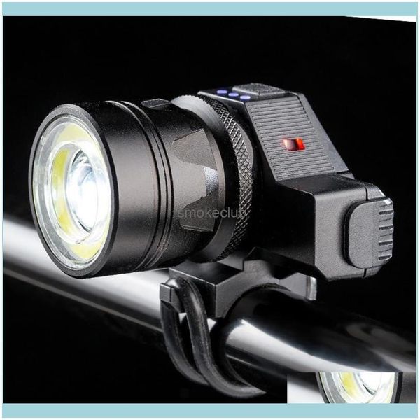 Aessories Cycling Sports & Outdoors Bike Lights Usb Rechargeable Xpe Front Rear Led Bicycle Riding Lamp Waterproof Headlight Light Aessories
