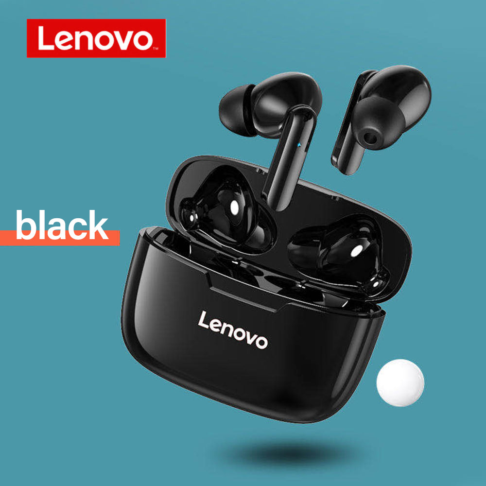 Lenovo XT90 TWS bluetooth 5.0 Earphone Low Latency HiFi Bass Waterproof Gaming Headphones with Noise Cancelling Mic Type-C Charging(The logistics pr
