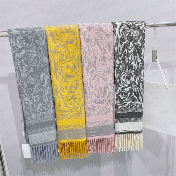 Designer Scarf Letter Scarves for Man Woman Fashion Shawl Long Neck 4 Color Top Quality