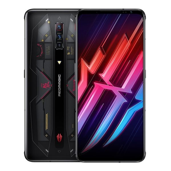 Original Nubia Red Magic 6S Pro 5G Mobile Phone Gaming 12GB RAM 128GB 256GB ROM Snapdragon 888+ Octa Core 64.0MP Android 6.8&quot; Full Scre
