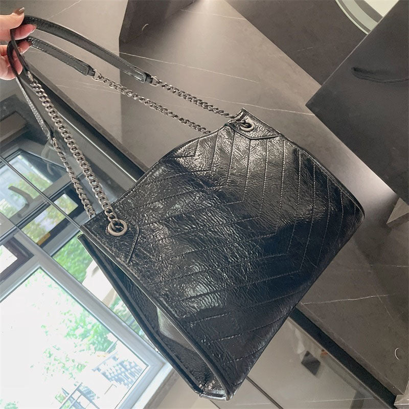 Designers Bags Womens 2021 original locomotive Shoulder Bag chain large shopping Handbags size 33 * 26cm