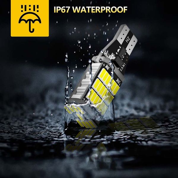 LED Working Light T15 W16W 921 912 T16 902 LED-Bulbs High Power 4014SMD Super Bright 1200LM Replace For Car Auto Vehicle Reversing Lights Wh