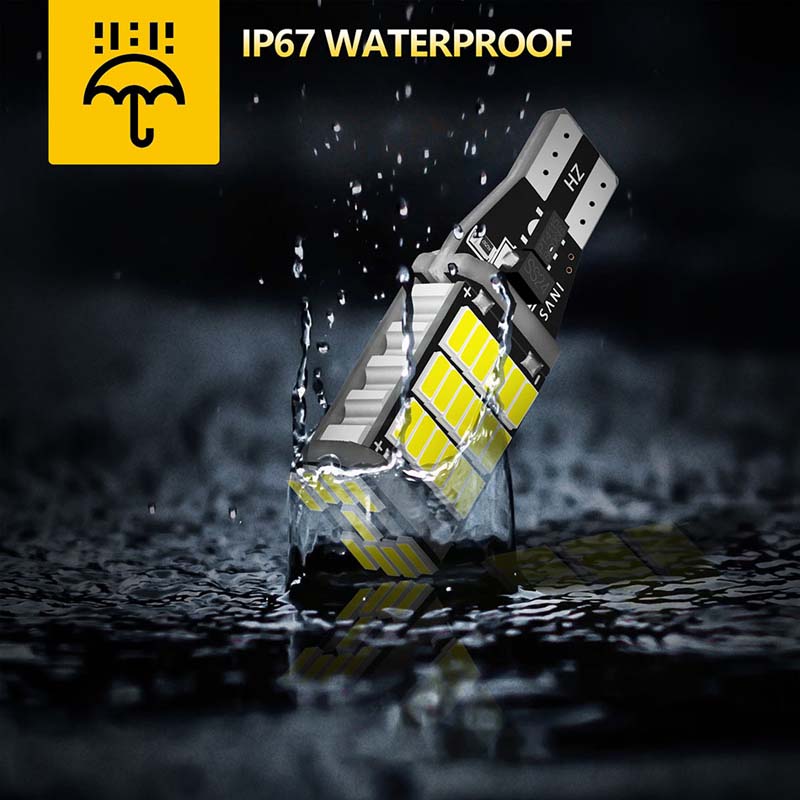 LED Working Light T15 W16W 921 912 T16 902 LED-Bulbs High Power 4014SMD Super Bright 1200LM Replace For Car Auto Vehicle Reversing Lights White 2PCS