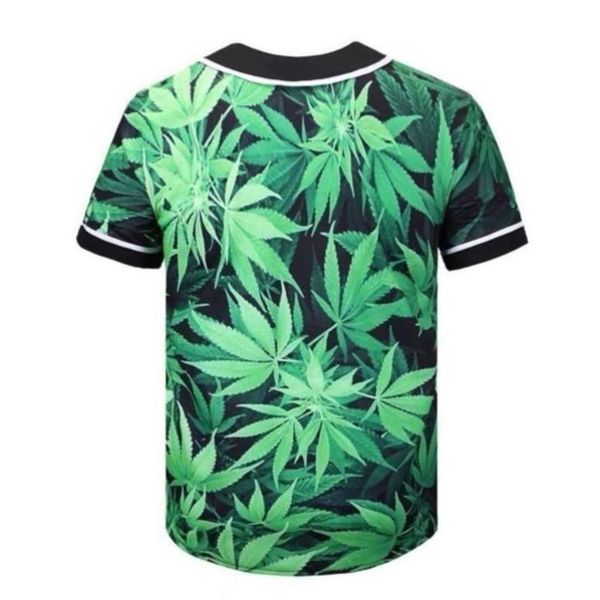 Baseball Jersey Men Stripe Short Sleeve Street Shirts Black White Sport Shirt YAM860