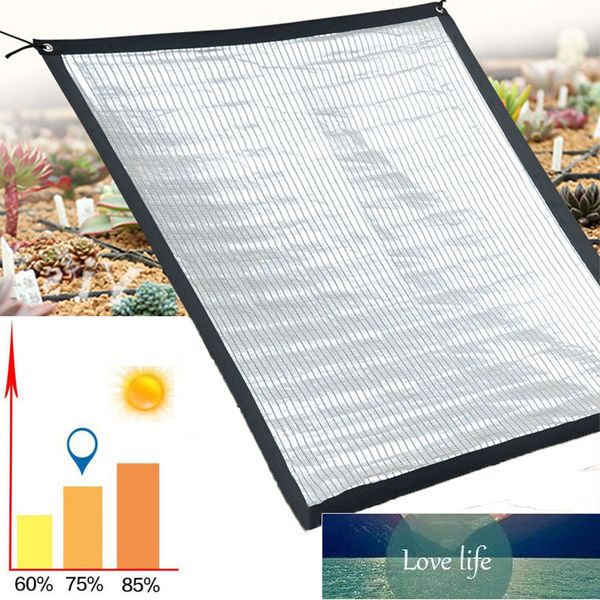 1PC Reflective Shade Cloth Aluminum Foil Shading Sail Sunscreen Shade Net for Garden Flower Plants Pergola Patio