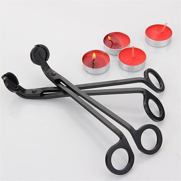 2021 Top Seller Stainless Steel Candle Wick Trimmer Oil Lamp Trim Scissor Tijera Tesoura Cutter Snuffer Tool Hook Clipper