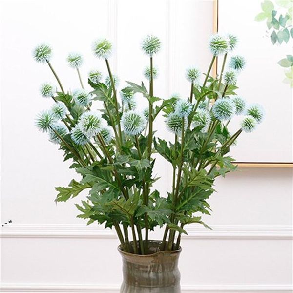 Fake Single Stem Dandelion (5 heads-piece) 27.56&quot; Length Simulation Popotan for Wedding Home Decorative Artificial Flowers JJE10571